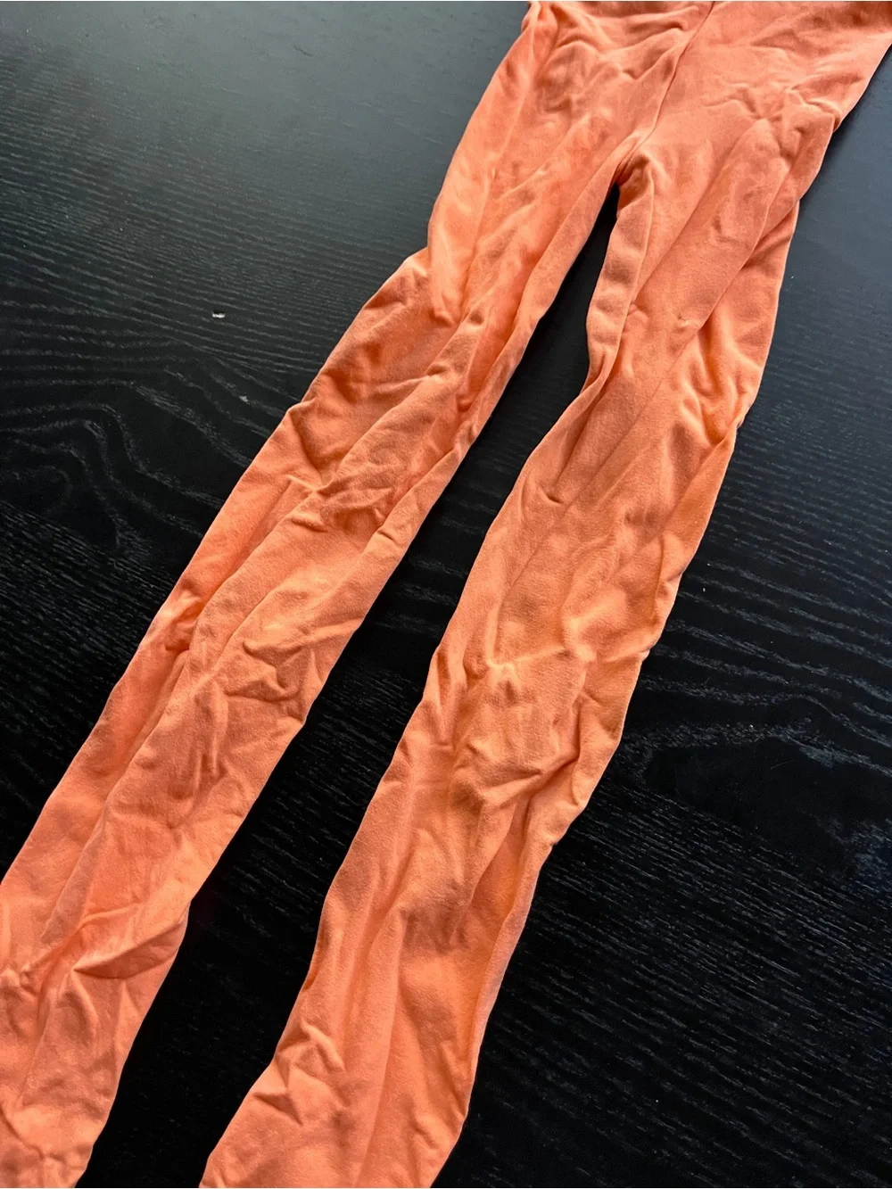 Target Orange Girls Tights Size 12-14 Nylon Spandex Blend